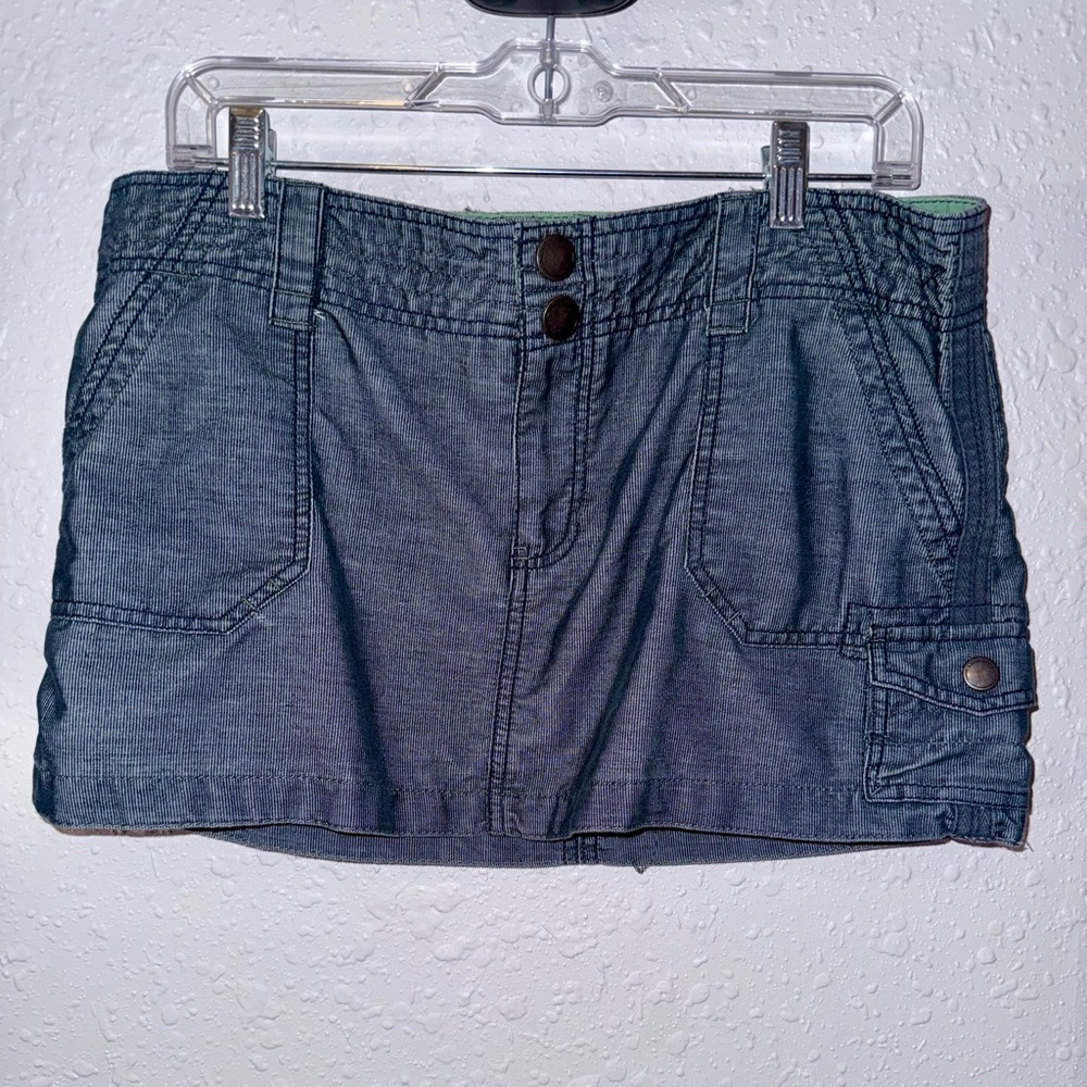 Mossimo Supply Co. Dark Gray Mini Skirt